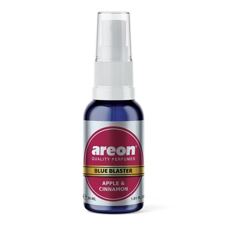 Areon Blue Blaster Car Air Freshener Apple and Cinnamon 30ml | PB05